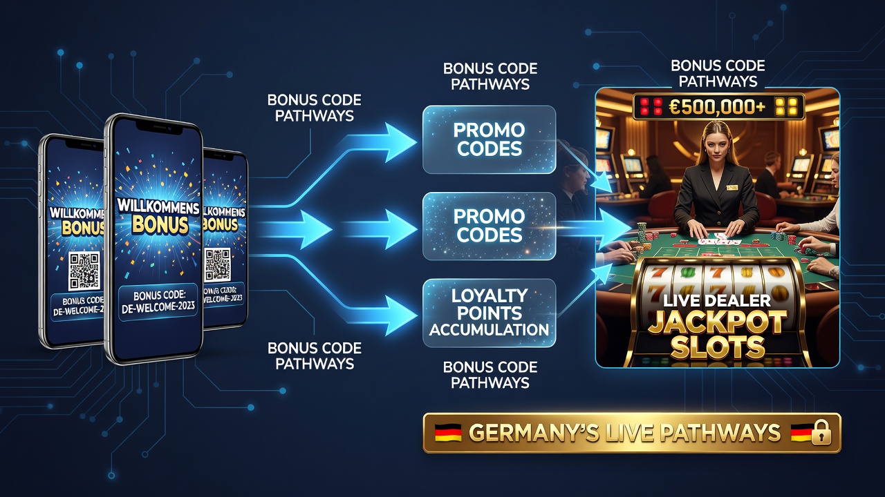 Visualisierung der Code-Übergänge zu Live-Dealer-Jackpots in deutschen Casino-Netzwerken