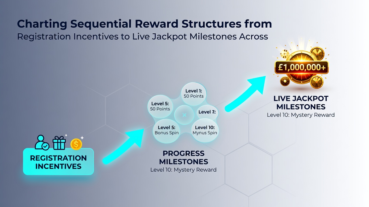 Visualisierung von Live-Jackpot-Meilensteinen und Anreizübergängen in mobilen Casinos