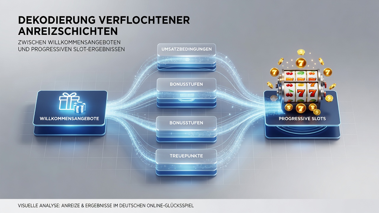 Analyse von Anreizpfaden zwischen Willkommensboni und progressiven Slots