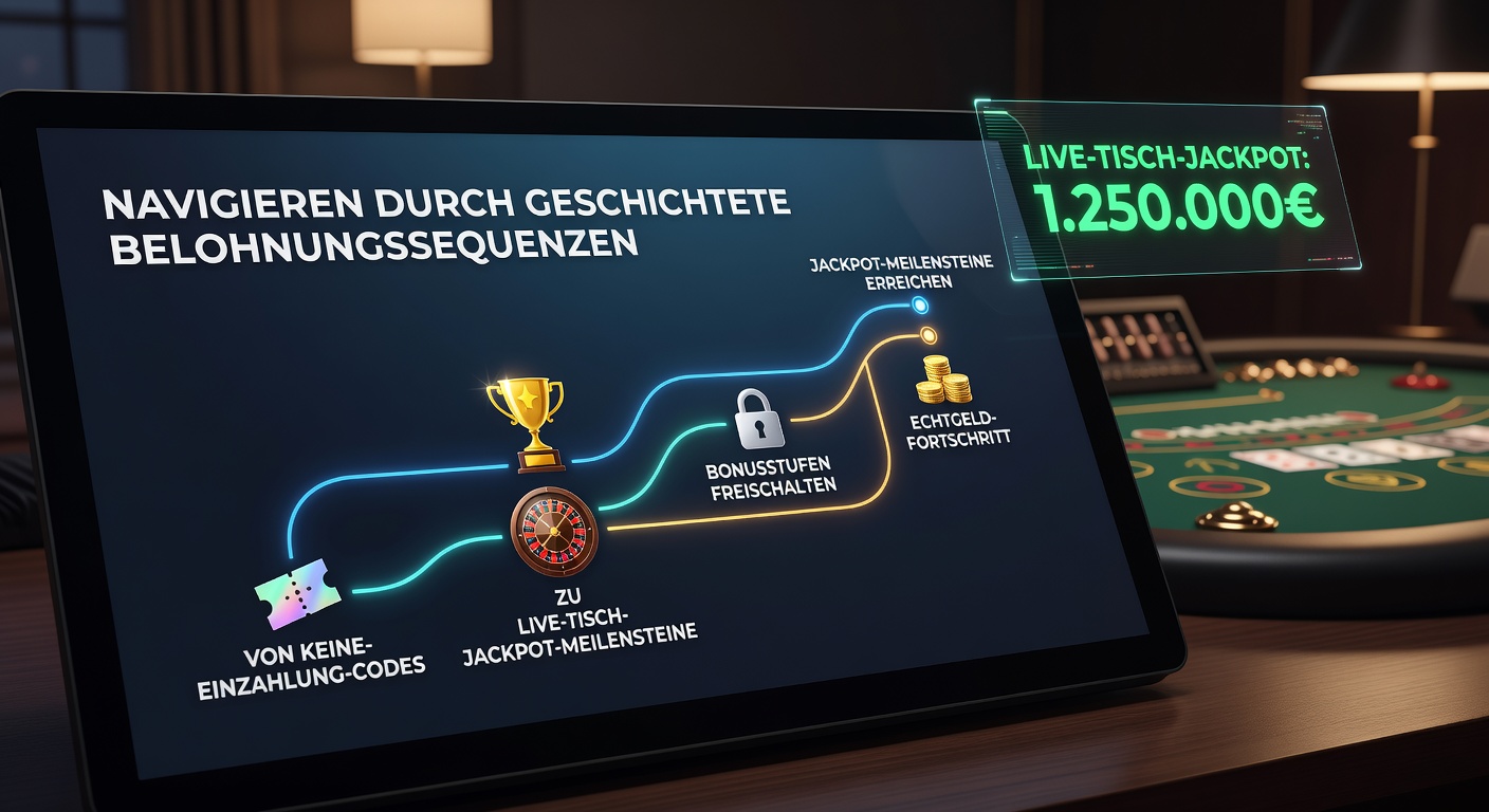 Live-Dealer-Tisch mit Jackpot-Anzeige auf einem mobilen Gerät in einem deutschen Casino-Netzwerk