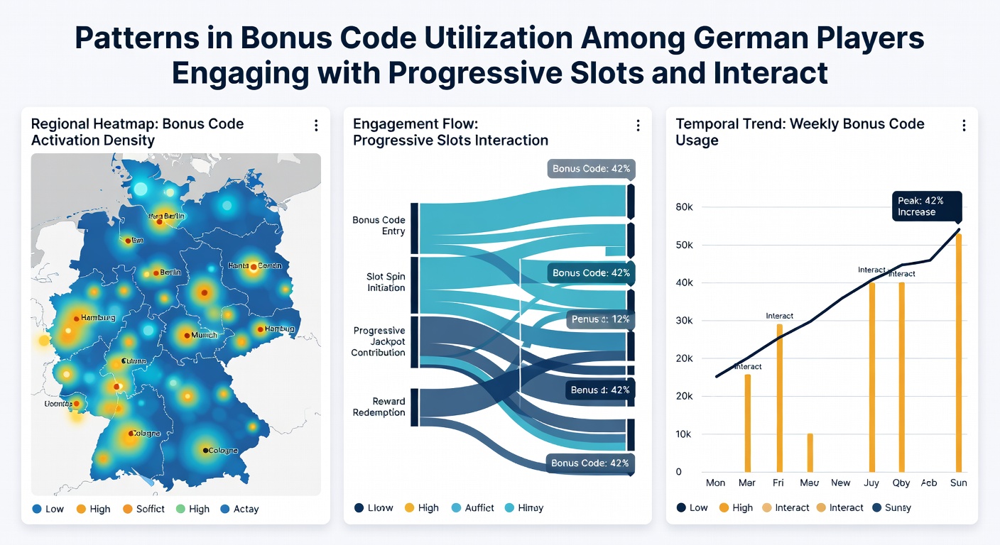 Grafik veranschaulicht Übergänge von Bonus-Codes zwischen progressiven Slots und interaktiven Dealer-Tischen